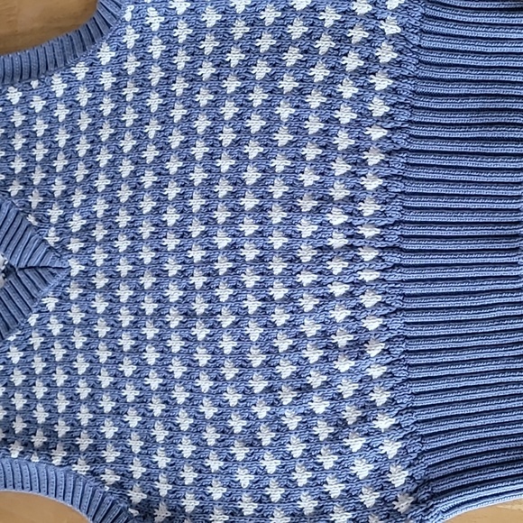 Varley Antonella Patterned Knit Sweater Vest - Picture 3 of 10